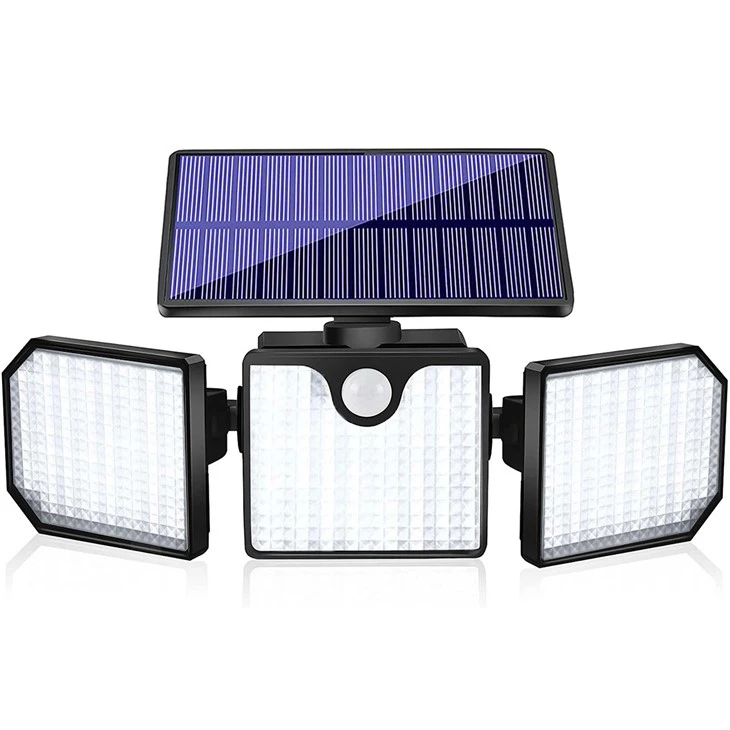 Lampada da parete solare per esterni con sensore di movimento