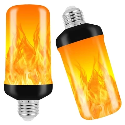Lampadina LED effetto fiamma