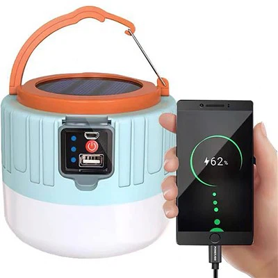 Luce da campeggio ricaricabile tramite USB